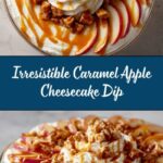 Easy Caramel Apple Cheesecake Dip Recipe