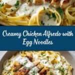 Chicken Alfredo with Egg Noodles Recipe