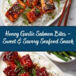 Honey Garlic Salmon Bites Recipe