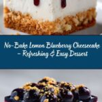 No-Bake Lemon Blueberry Recipe