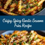 Spicy Garlic and Sesame Fries Recipe