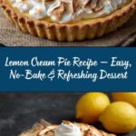 Easy Lemon Cream Pie Recipe
