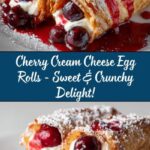 Cherry Cream Cheese Egg Rolls Recipe