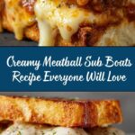 Creamy Meatball Boats Recipe
