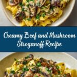 Beef and Mushroom Stroganoff Recipe