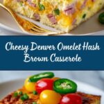Easy Denver Omelet Hash Brown Casserole Recipe