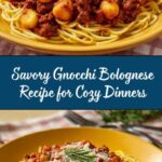 Gnocchi Bolognese Recipe