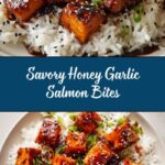 Honey Garlic Salmon Bites Recipe