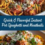 Instant Pot Spaghetti and Meatballs Recipe