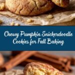 Chewy Pumpkin Snickerdoodle Cookies Recipe