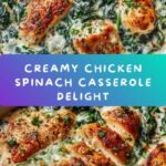 Creamy Chicken and Spinach Casserole Recipe