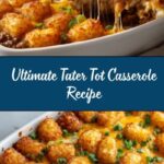 Tater Tot Casserole with Ground Beef Recipe