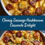 Cheesy Sausage & Hashbrown Casserole Recipe