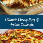 Cheesy Beef & Potato Casserole Recipe