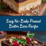 No-Bake Peanut Butter Bars Recipe