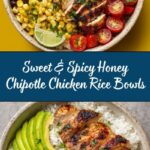 Honey Chipotle Chicken Rice Bowls Recipe