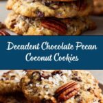 Chocolate Pecan Coconut Cookies Recipe