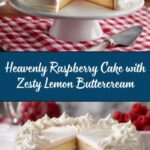 Raspberry Cake with Lemon Buttercream Recipe