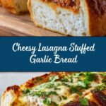 Lasagna Stuffed Garlic Bread Recipe