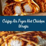 Air Fryer Hot Chicken and Cheese Wraps Recipe