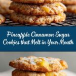 Irresistible Pineapple Cinnamon Sugar Cookies Recipe
