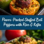 Stuffed Bell Peppers with Rice and Kefta Recipe