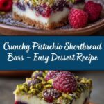 Pistachio Shortbread Bars Recipe