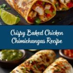 Baked Chicken Chimichangas Recipe