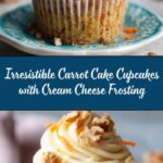 Carrot Cake Cupcakes with Cream Cheese Frosting Recipe