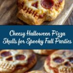 Cheesy Halloween Pizza Skulls Recipe