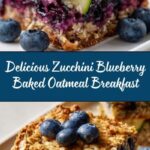 Zucchini Blueberry Baked Oatmeal Recipe