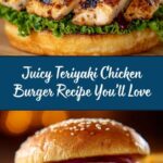 Delicious Teriyaki Chicken Burger Recipe