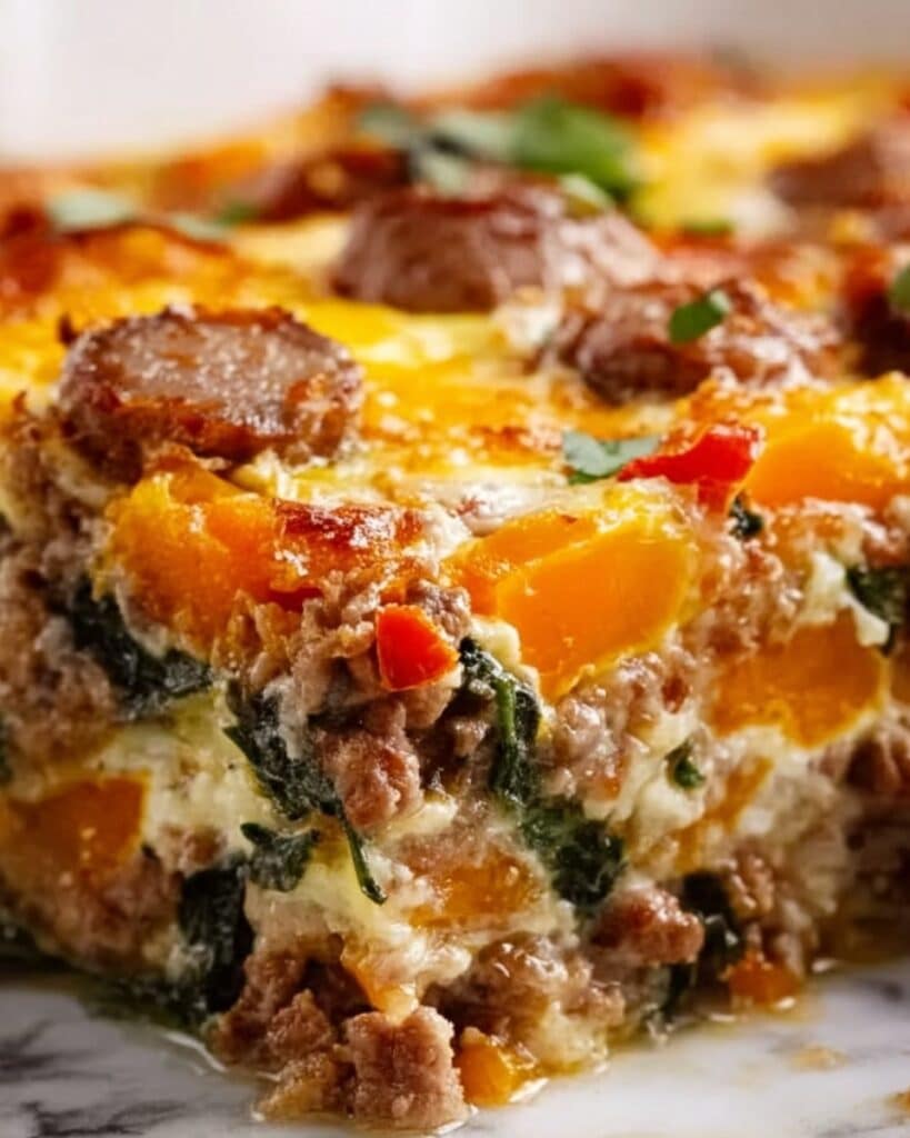 Sweet Potato Hashbrown Breakfast Casserole Recipe