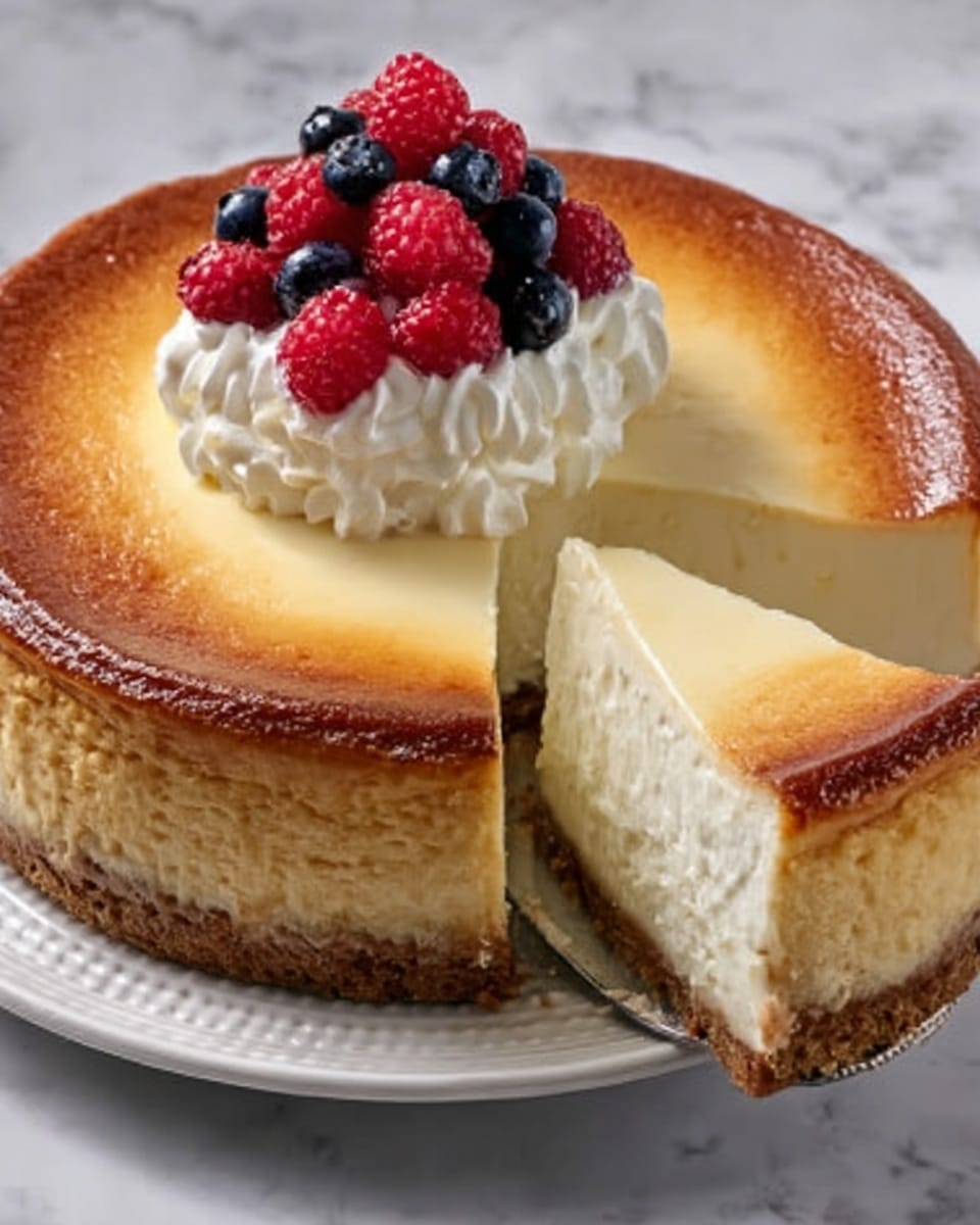 Classic Creamy Cheesecake Recipe - Recipe Image