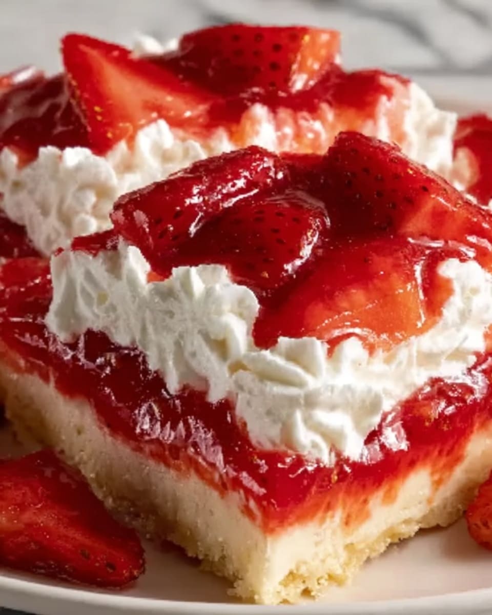 Strawberry Cool Whip Pie Recipe - Recipe Image