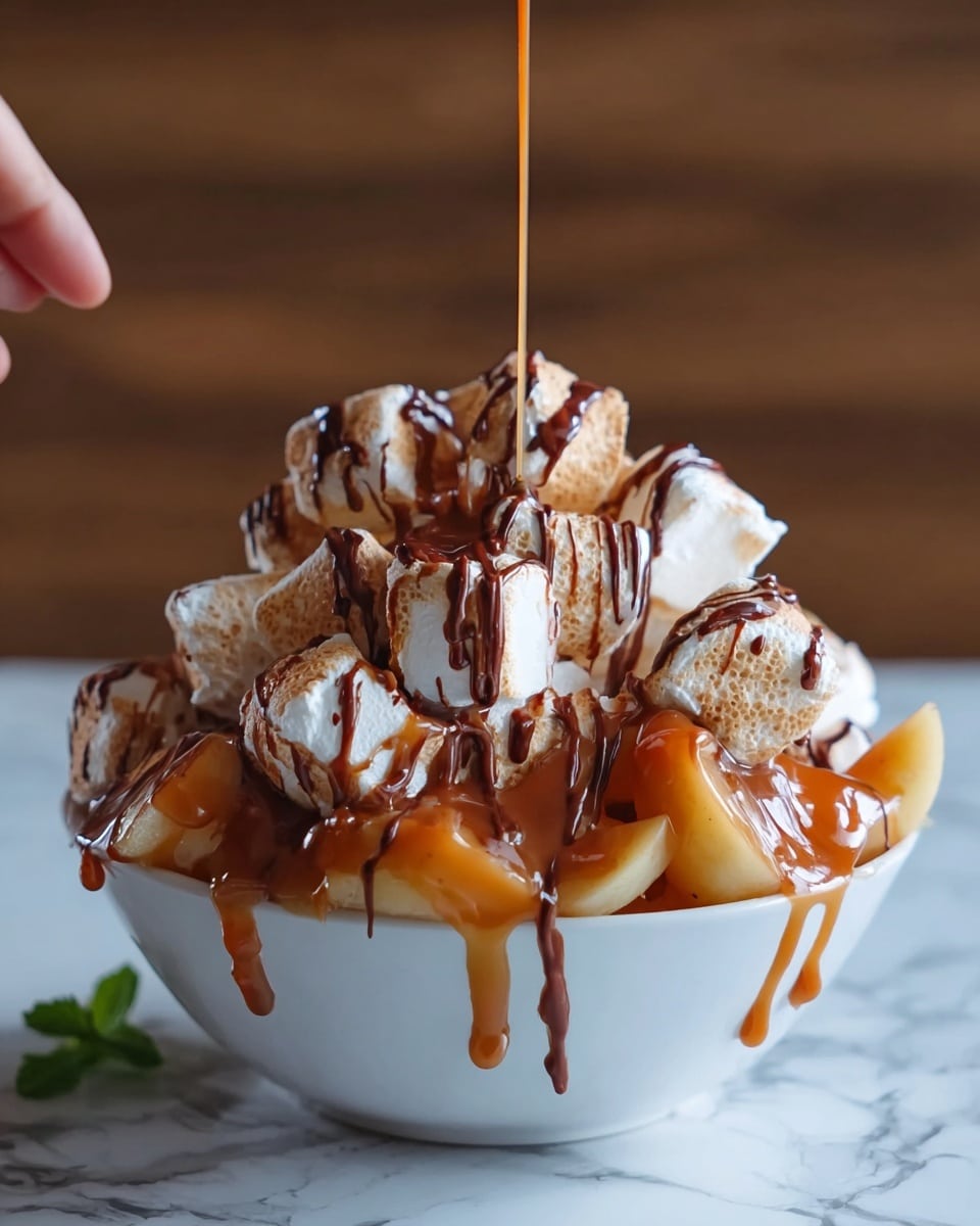 Caramel Apple Snickers Salad Recipe - Recipe Image