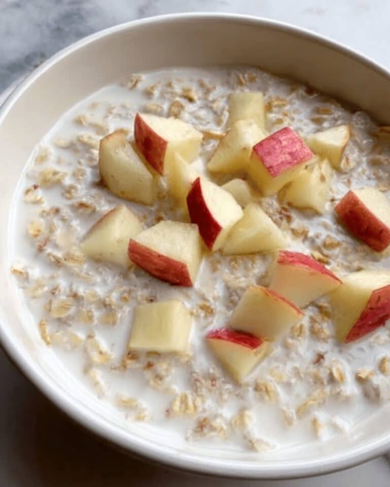 Overnight Apple Cinnamon Oats Recipe