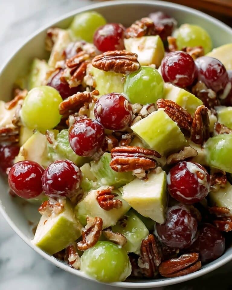 Apple Walnut Salad with Cranberries and Greek Yogurt Recipe