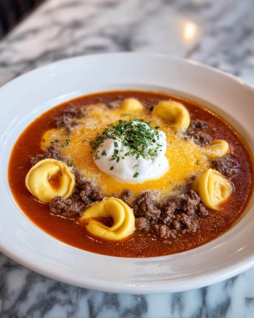 Cheesy Beef Enchiladas Tortellini: A Must-Try Delight Recipe