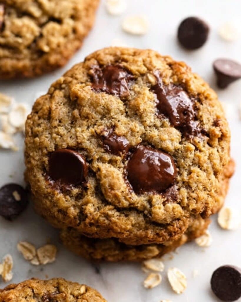 Brown Butter Oatmeal Chocolate Chip Cookies Recipe