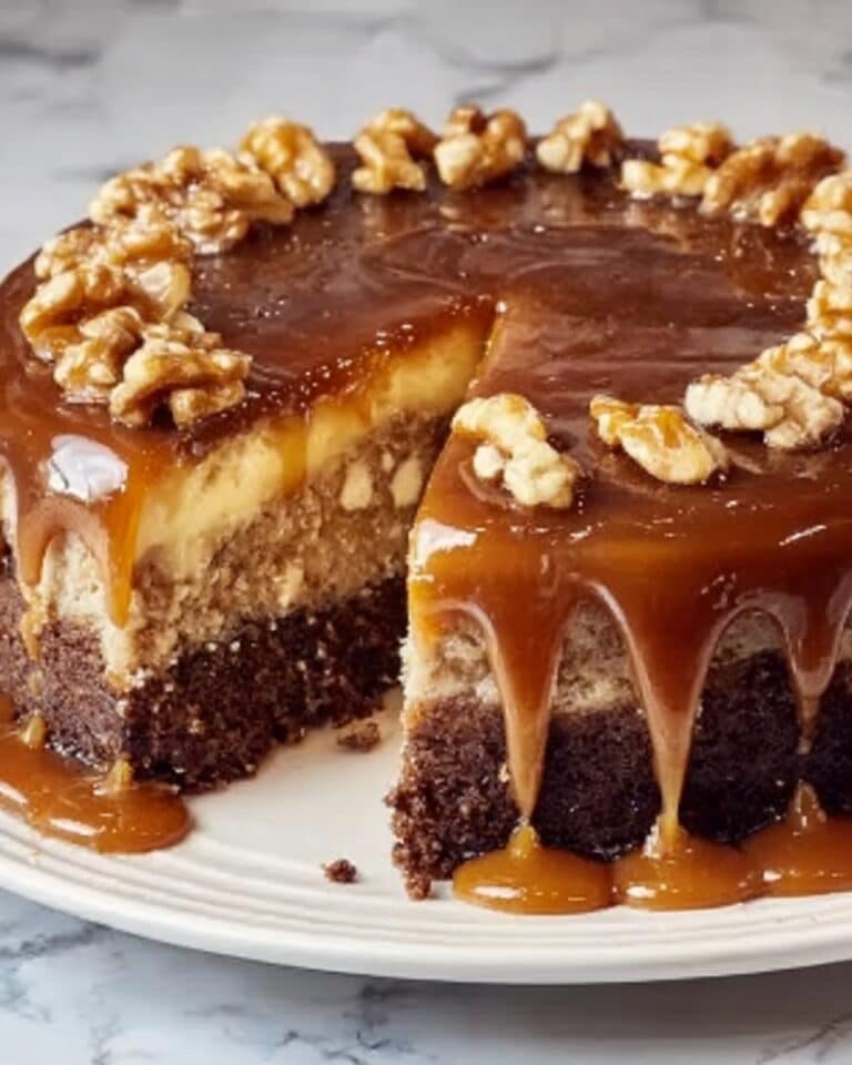 Banana Caramel Cake Recipe