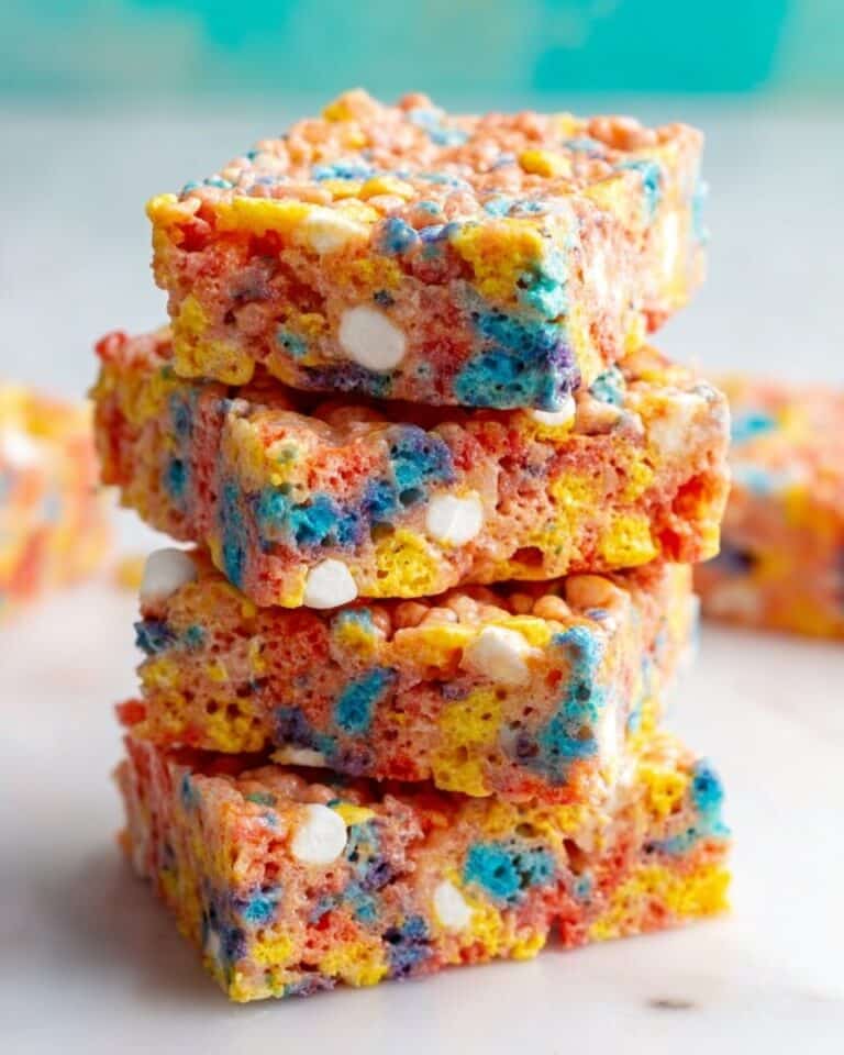 Fruity Pebbles Rice Krispie Treats Recipe