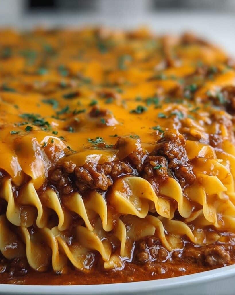 Sloppy Joe Casserole Recipe