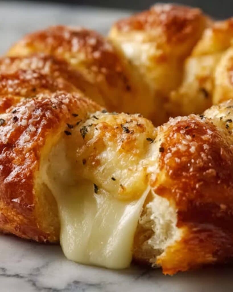 Cheese-Stuffed Soft Pretzels Recipe