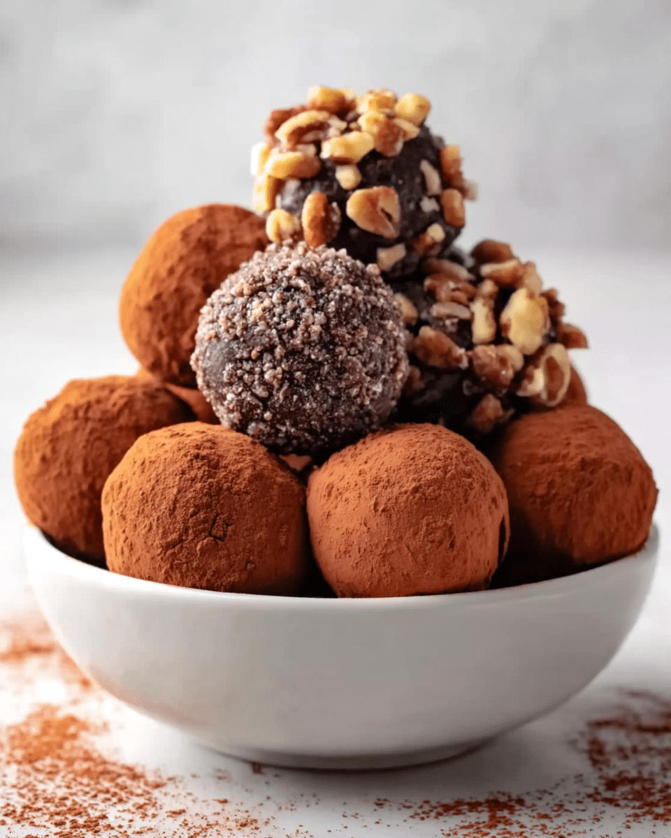 Decadent Chocolate Truffles Recipe - Recipe Image