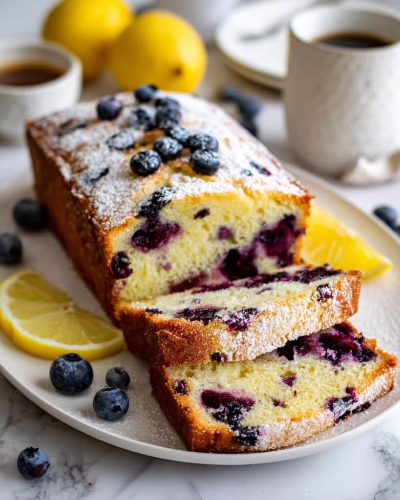 Lemon Blueberry Bread Recipe