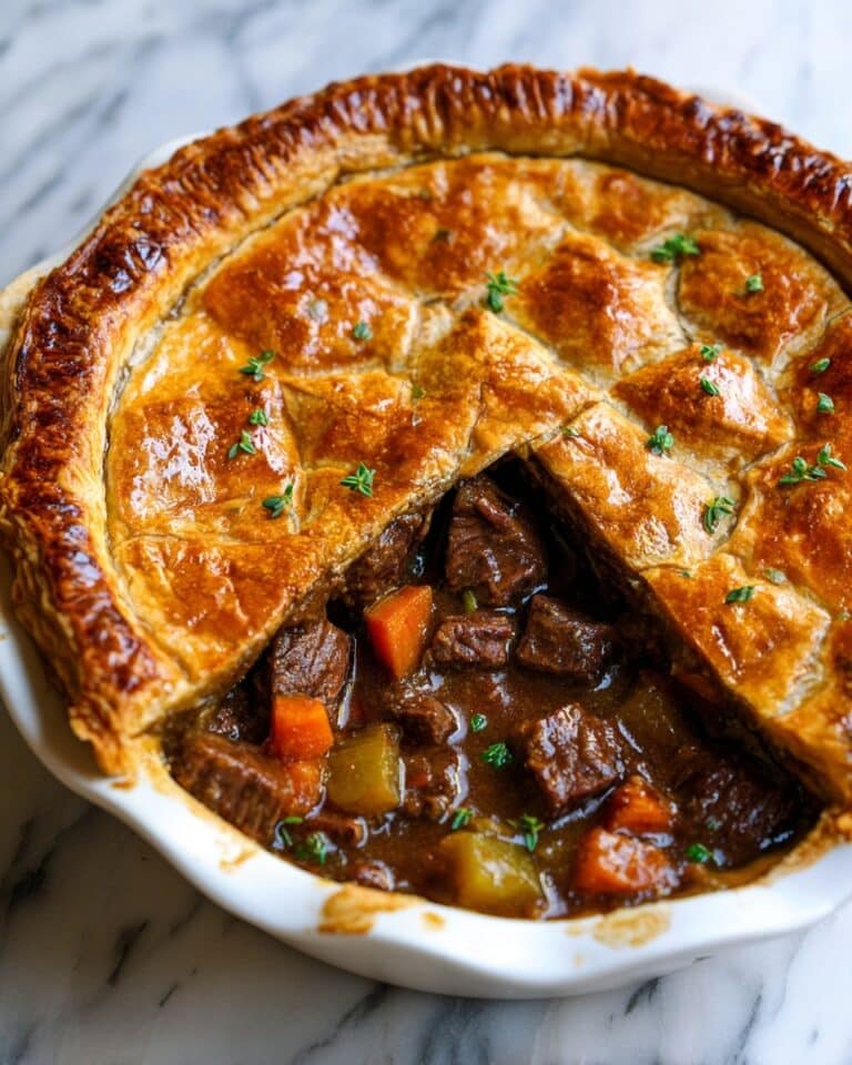 Rich and Tasty Slow-Cooked Steak Pie Recipe