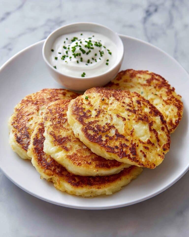 Golden Crispy Potato Pancakes Recipe