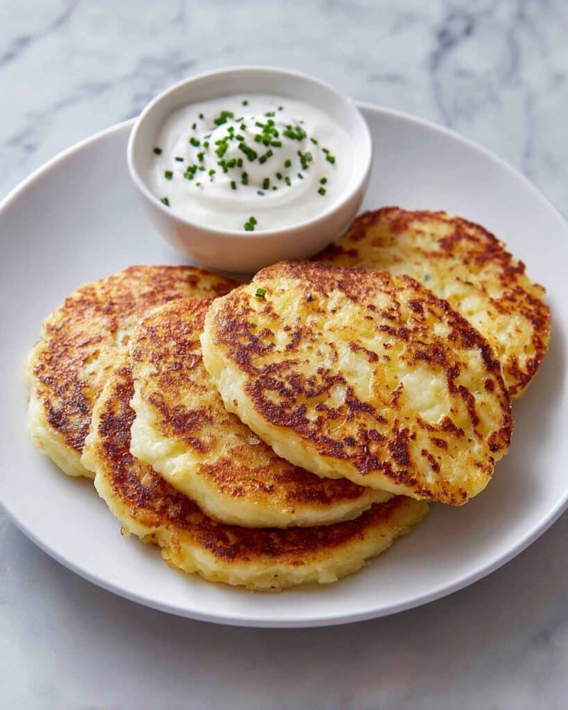 Golden Crispy Potato Pancakes Recipe