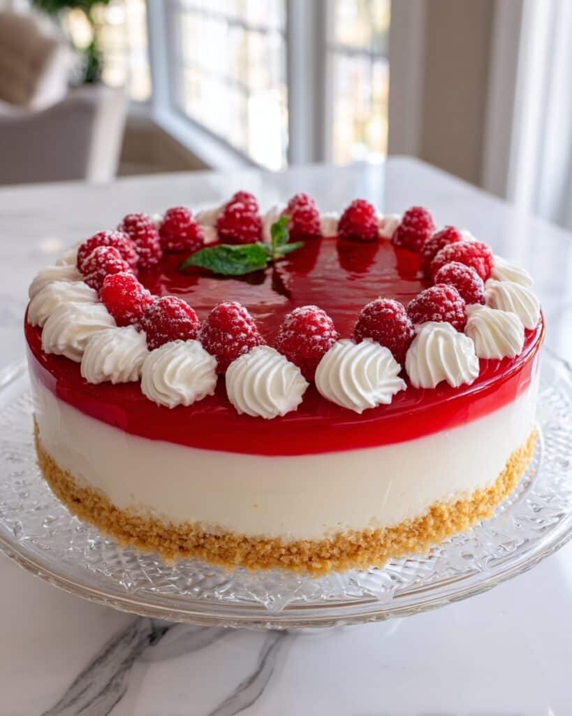 Raspberry Cream Pie Recipe
